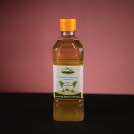 Healthy coconut oil for hair strengthening and skin nourishment