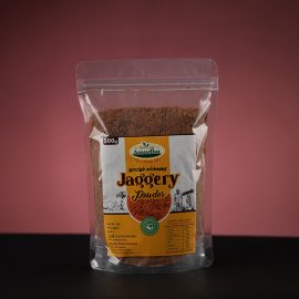 Pure and natural sun-dried jaggery powder packed with minerals