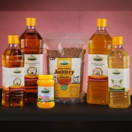 Wood-pressed organic oil preserving natural aroma and nutrients